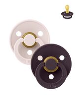 Tutti 2-pack Colour Petal / Plum pyöreä/luonnonk