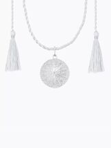 Bola-koru Lace nauhalla hopea