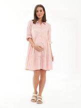Imetysmekko Adel button dress Soft pink