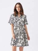 Imetysmekko Nahla Linen Dress Black