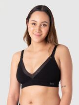 Imetysliivit Caress Seamfree Black