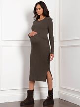 Imetysneulemekko Amaya Long sleeve Khaki