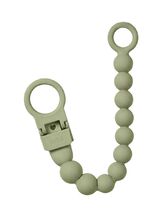 Tuttinauha Pacifier Clip Beaded silicone Sage