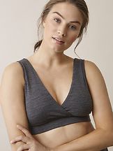 Imetysliivit merino The Go-To Grey melange