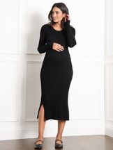 Imetysneulemekko Amaya Long sleeve Black