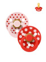 Tutti 2-pack Colour Polka Blossom pyöreä/luon.