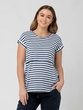 Imetys T-paita Lionel Indigo / white