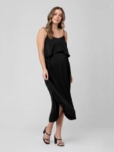 Imetysmekko Nursing Slip Dress Black